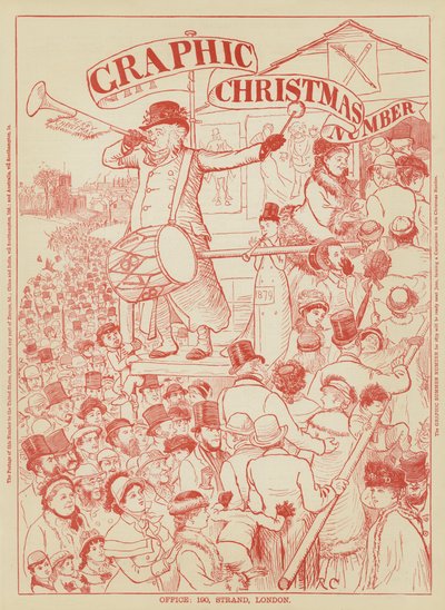 Kerstfestiviteiten door Randolph Caldecott